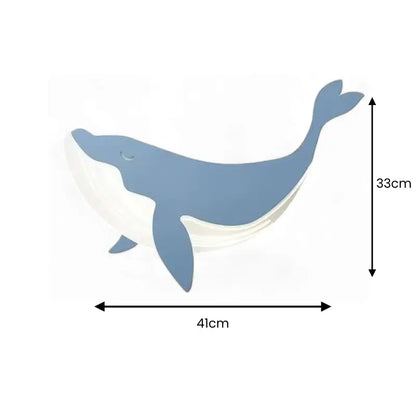 Veilleuse Murale Baleine Applique Murale Design pour Enfants