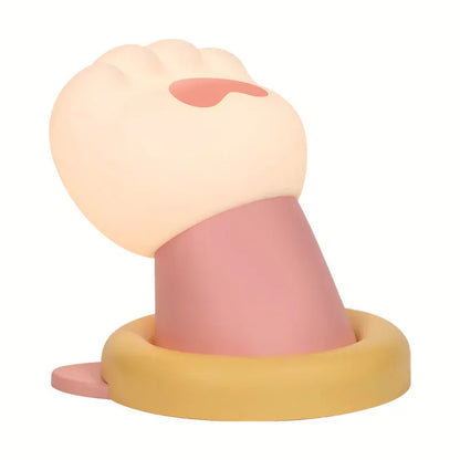Veilleuse Murale en Silicone Patte de Chat - Confort et Style