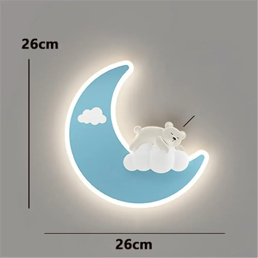 Veilleuse Murale Lune : Éclairez vos nuits avec style
