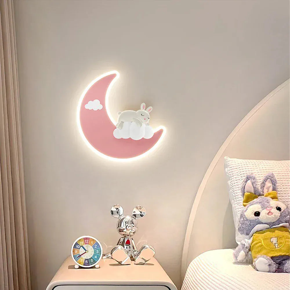Veilleuse Murale Lune : Éclairez vos nuits avec style Image