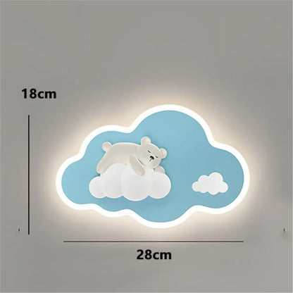 Veilleuse Murale Nuage : Éclairez Doucement Votre Nuit