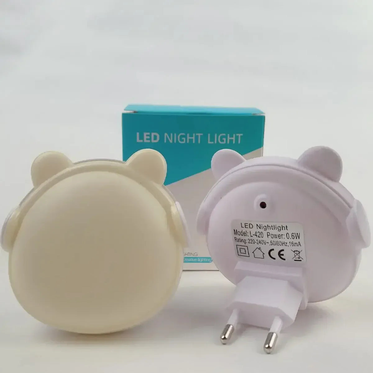 Veilleuse Ourson Mural Duo pour Prise - Éclairez avec style