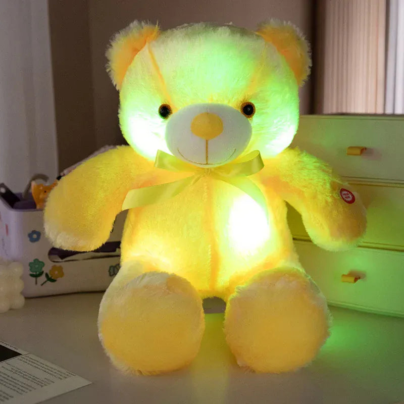 Veilleuse Peluche Ourson - Compagnon Doux et Lumineux