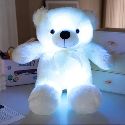 Veilleuse Peluche Ourson - Compagnon Doux et Lumineux