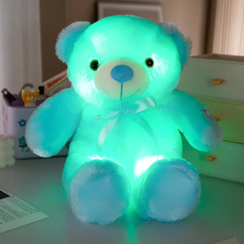Veilleuse Peluche Ourson - Compagnon Doux et Lumineux