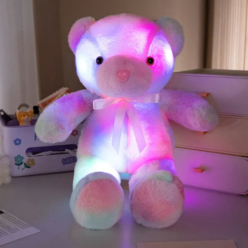 Veilleuse Peluche Ourson - Compagnon Doux et Lumineux