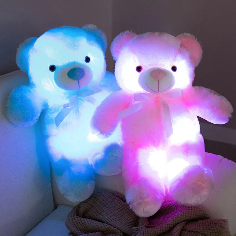 Veilleuse Peluche Ourson - Compagnon Doux et Lumineux