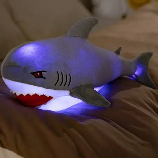 Veilleuse Peluche Requin : Compagnon Doux et Lumineux