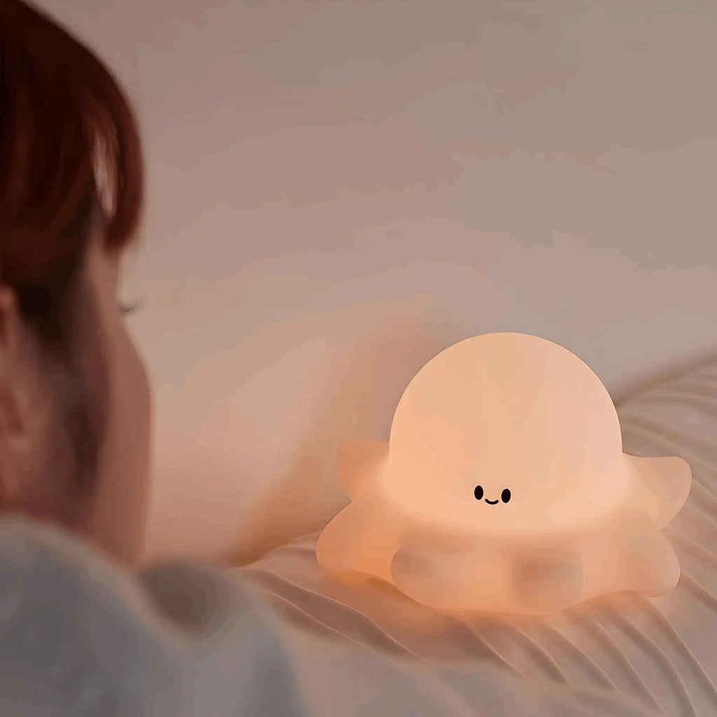 Veilleuse Pieuvre - Éclairez les nuits de vos enfants